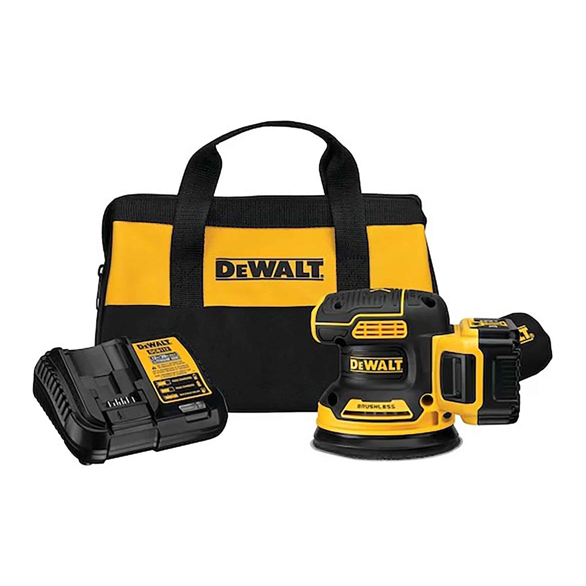 Ensemble de ponceuse rotative sans fil de à vitesse variable de 5'', 20 V Max XR (batterie de 5,0 Ah)