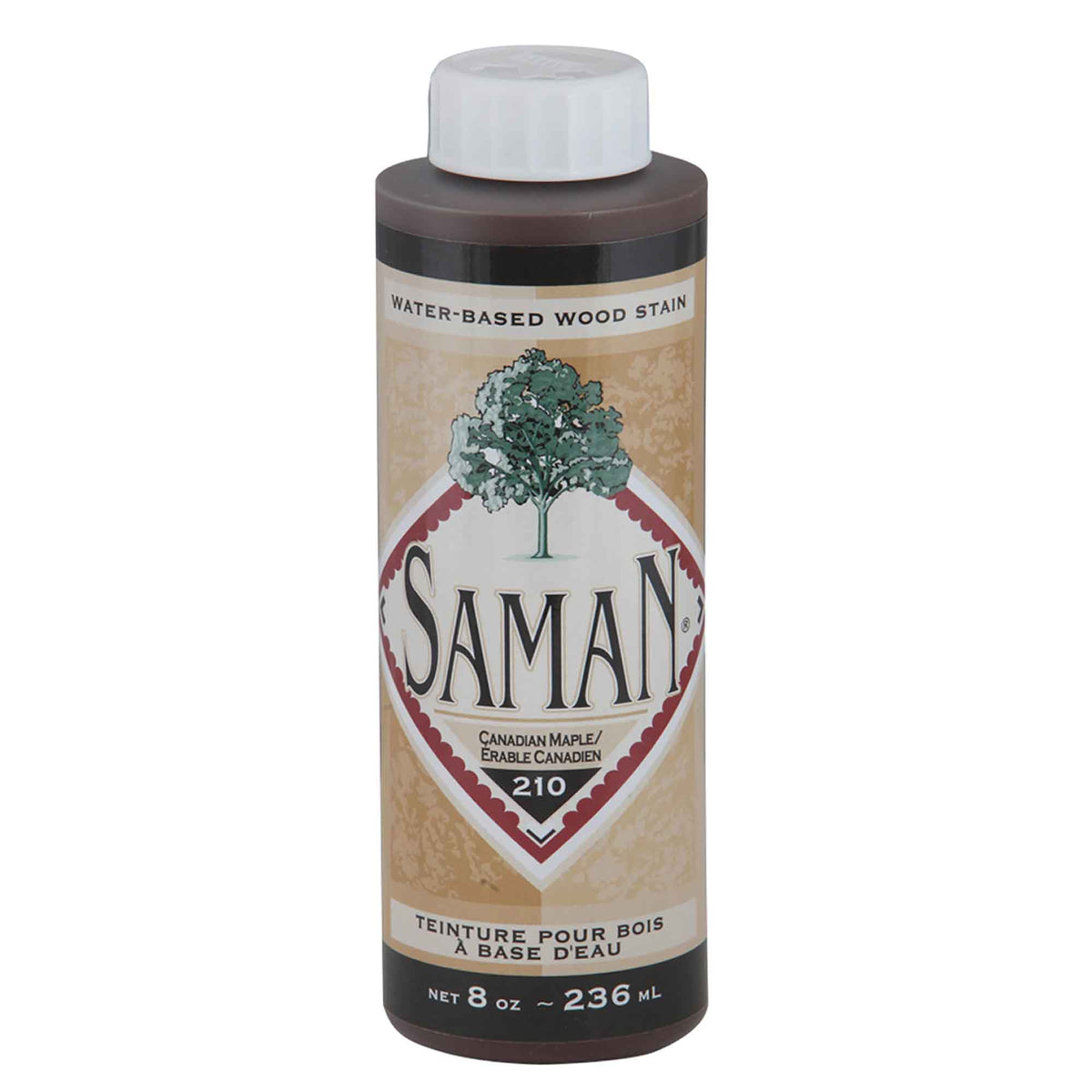 Teinture pour bois à base d'eau Érable Canadien, 236 ml          