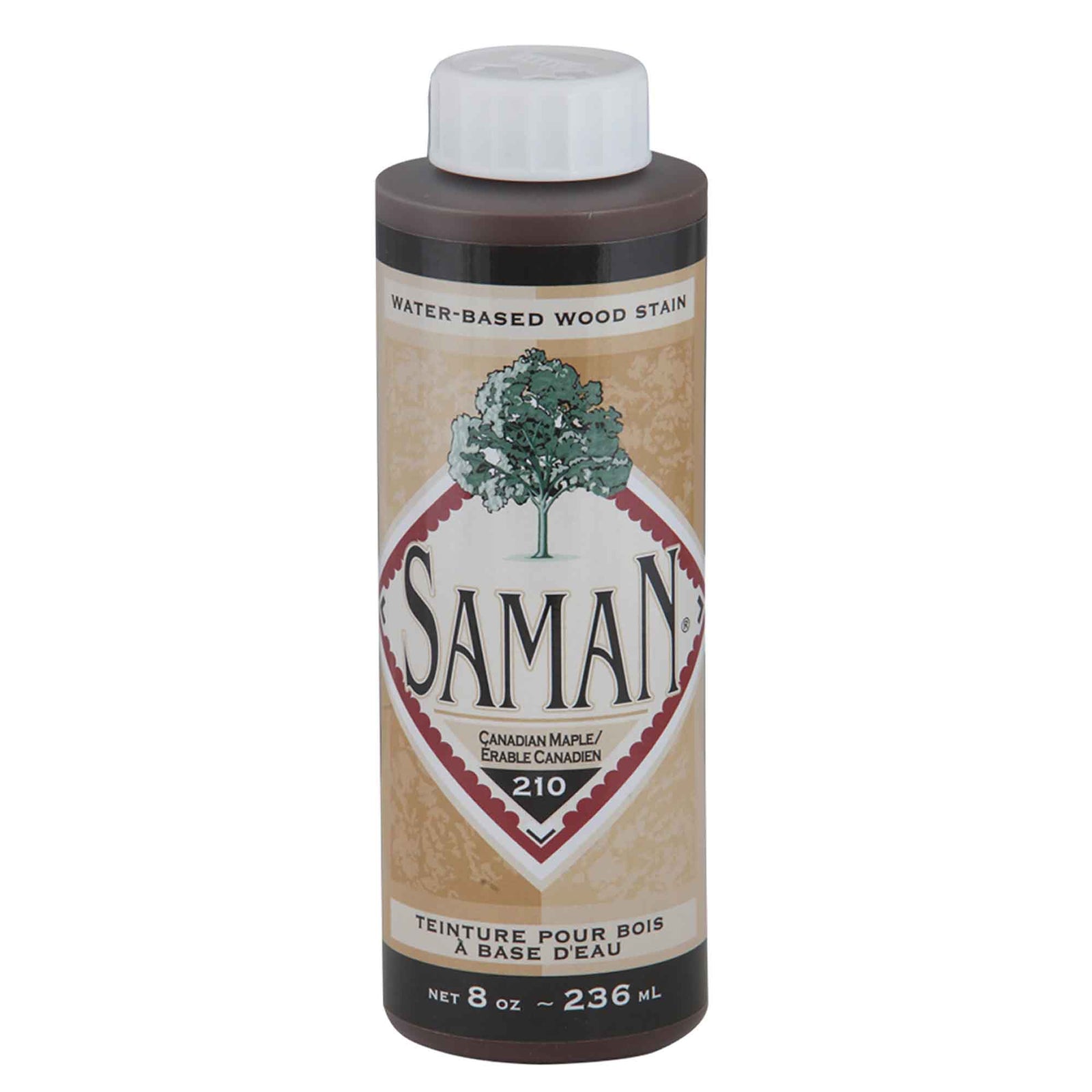 Teinture pour bois à base d'eau Érable Canadien, 236 ml          