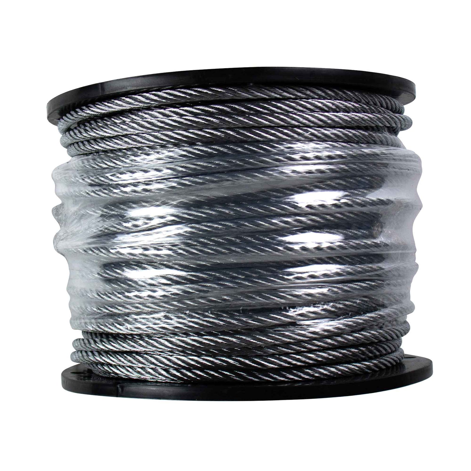 Câble 7 x 19 en acier galvanisé, 3/16" x 250' (vendue au pied linéaire)