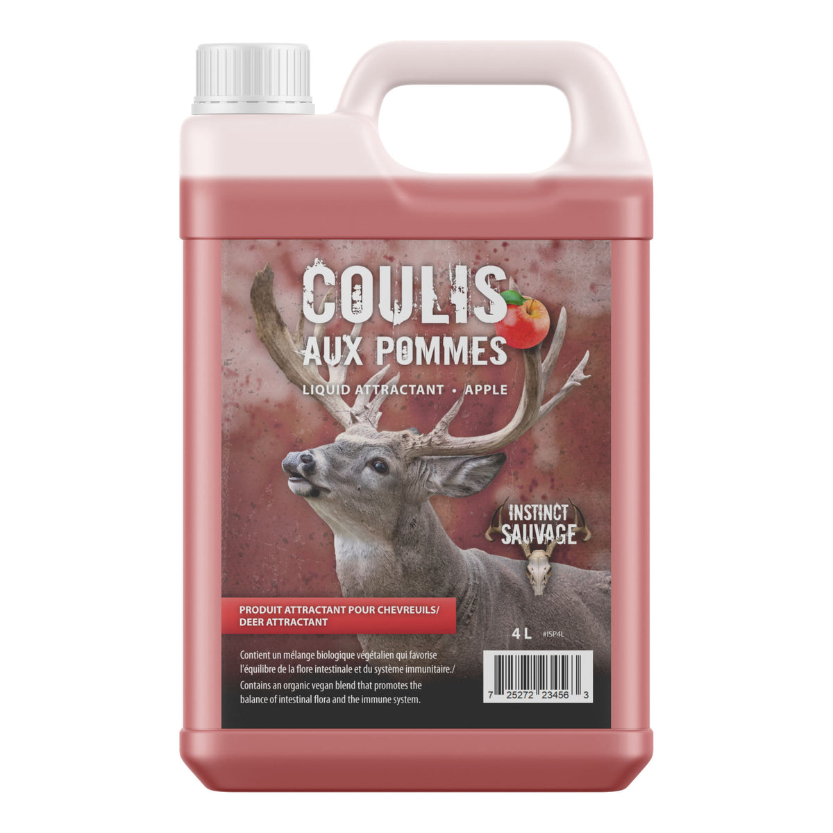 Coulis aux pommes pour chevreuils, 4 L