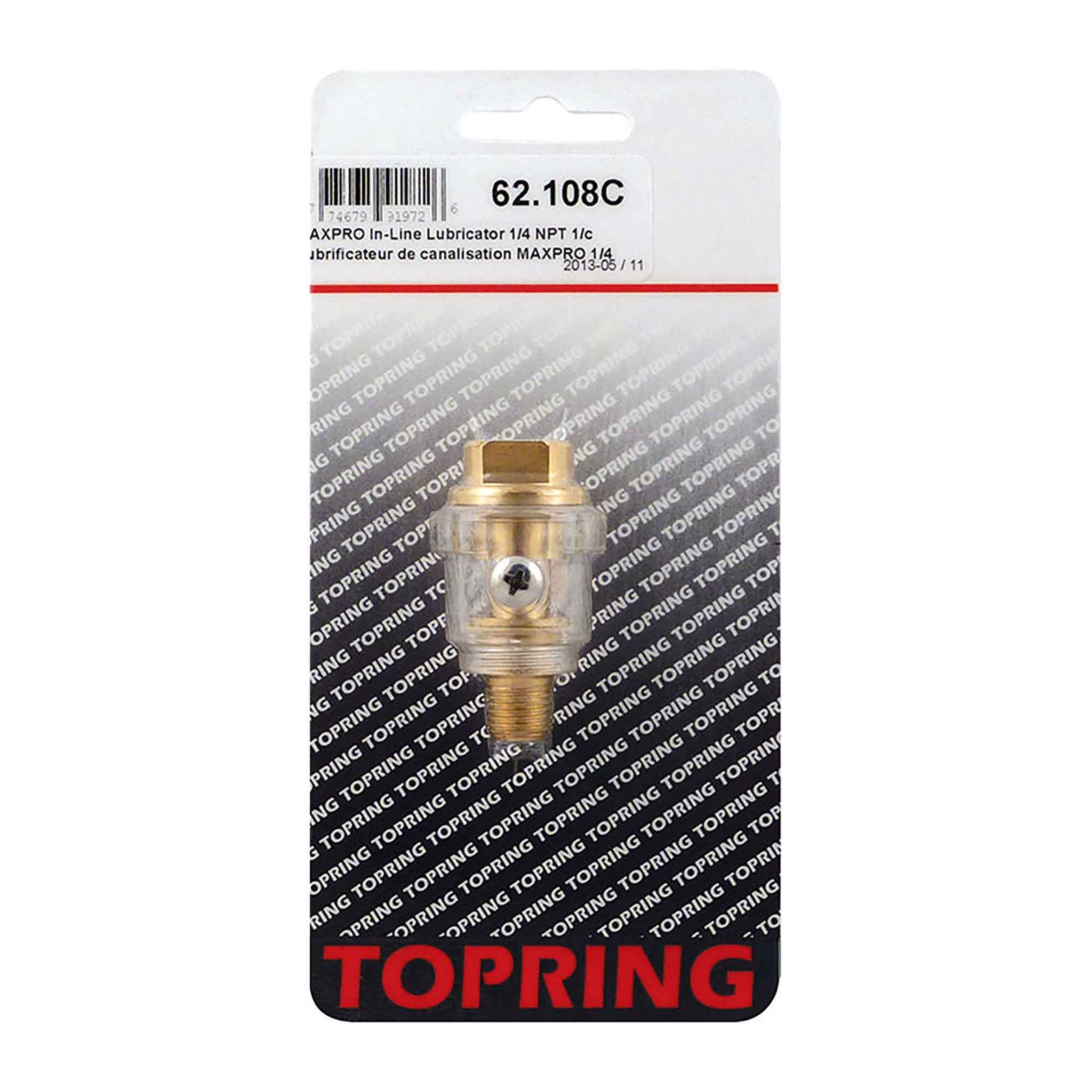 Lubrificateur de canalisation Maxpro, 1/4 NPT