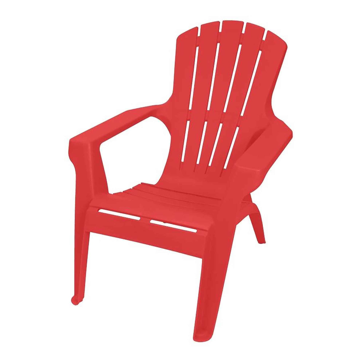 Chaise Adirondack profilée, rouge