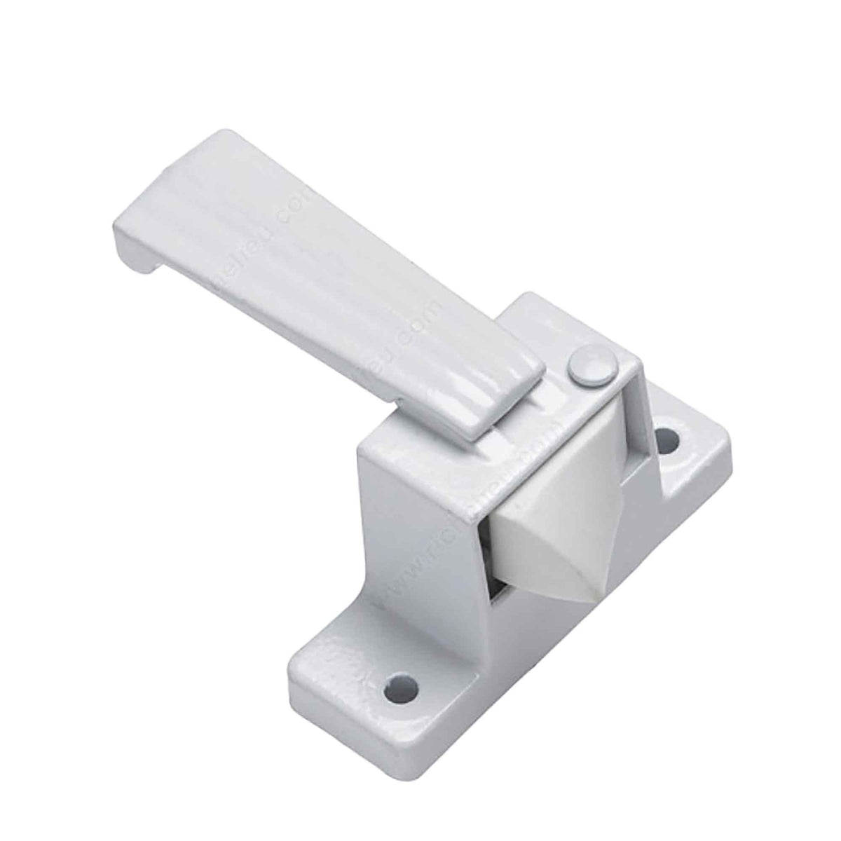 Poignée d'intérieur de remplacement pour porte moustiquaire, blanc