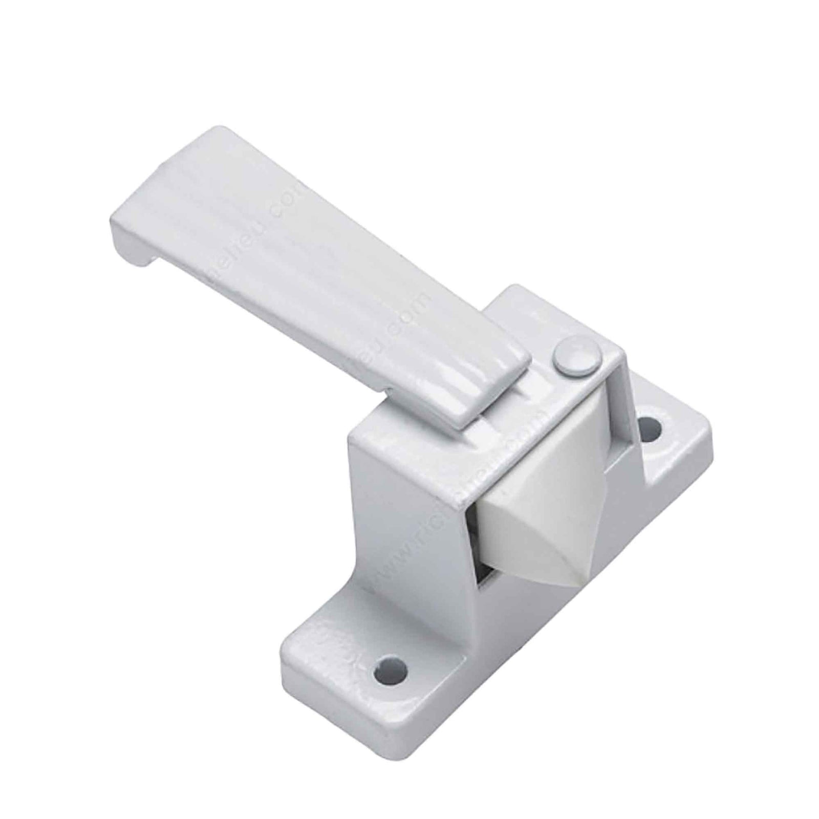 Poignée d'intérieur de remplacement pour porte moustiquaire, blanc