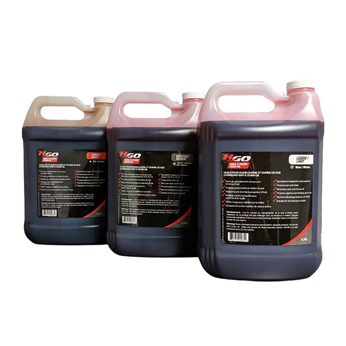 Huile à chaîne légère, 3,78 L