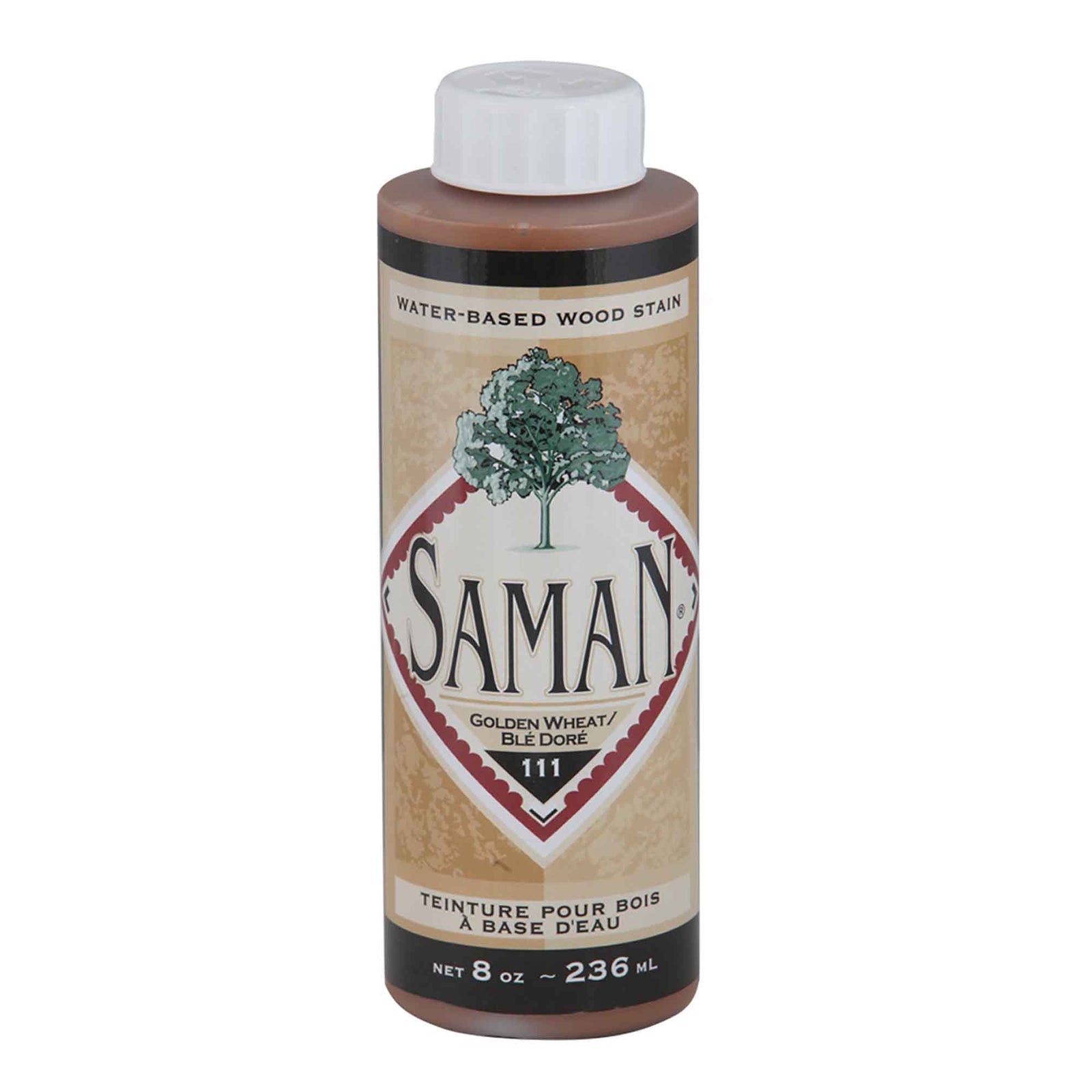 Teinture pour bois à base d'eau Blé Doré, 236 ml                 