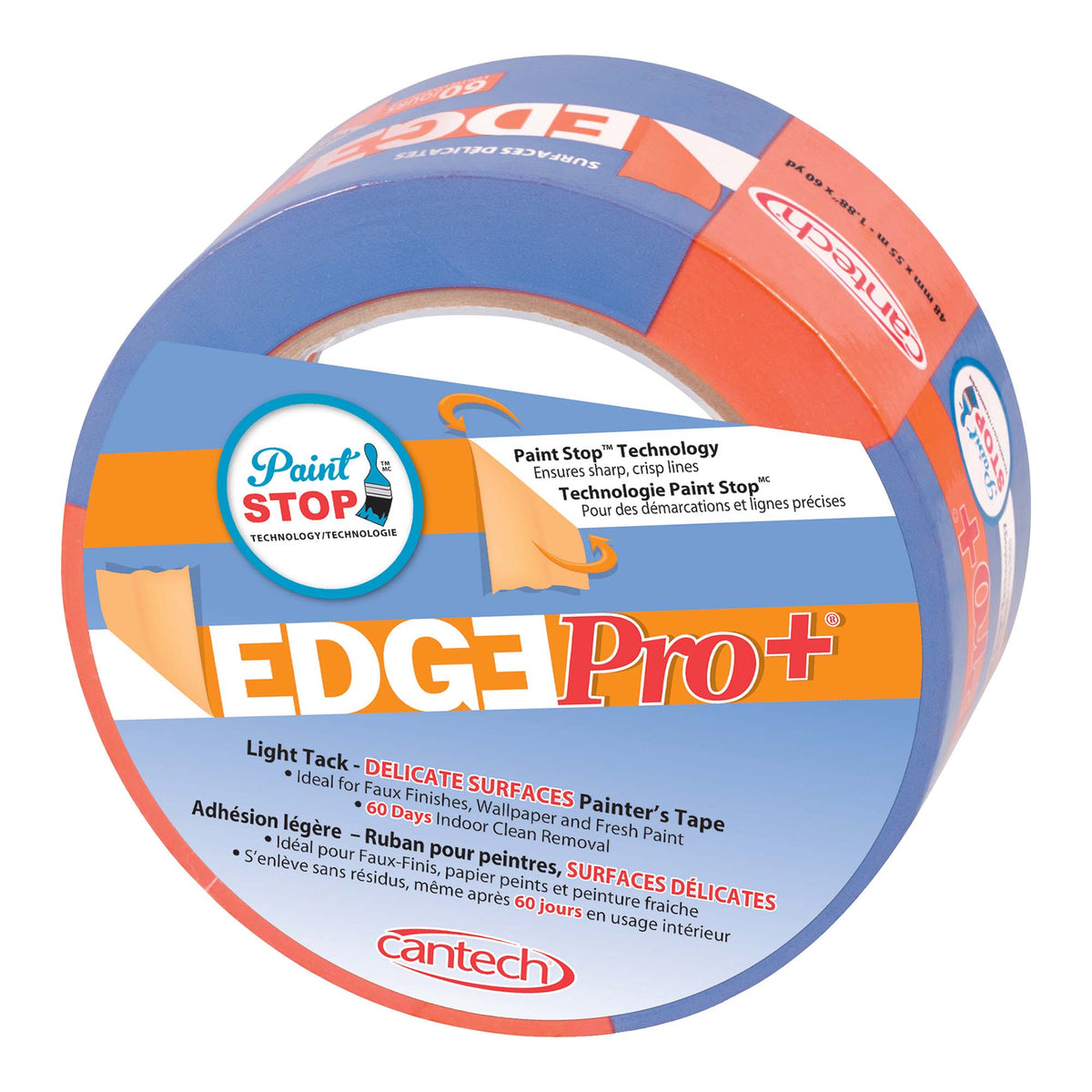 Ruban pour peintre EDGEPro+ pour surfaces délicates, 48 mm X 55 m