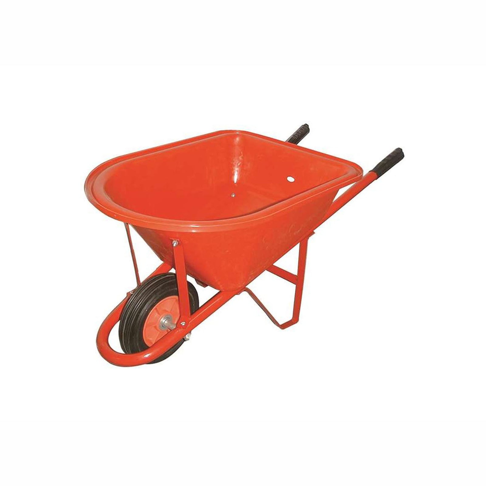 Brouette en plastique pour enfants, rouge
