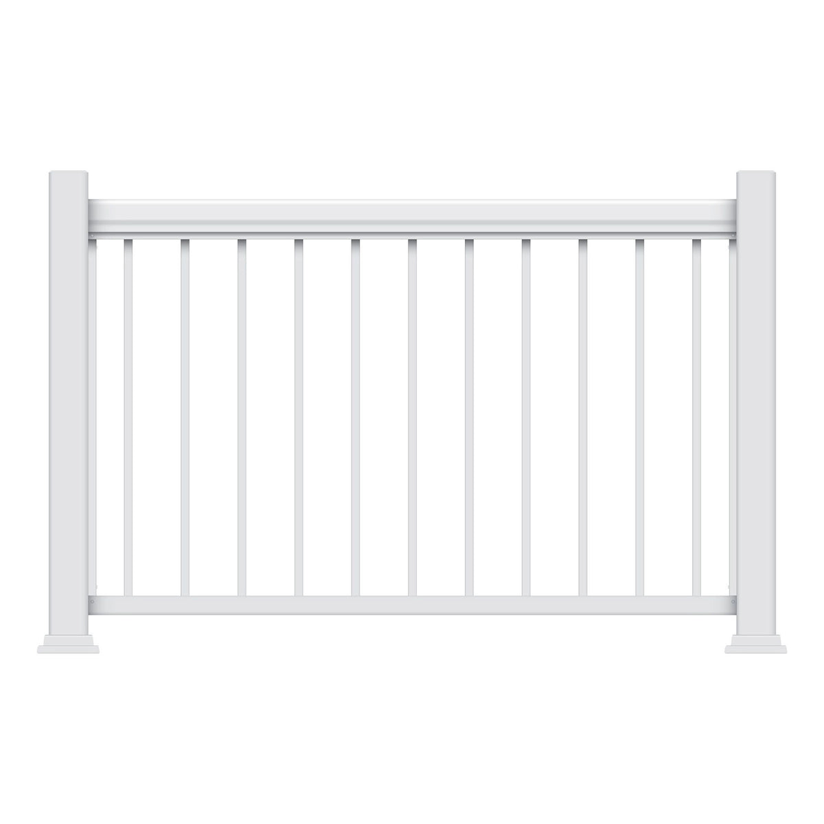 Ensemble de rampe Legacy blanc, 36'' x 46'' 