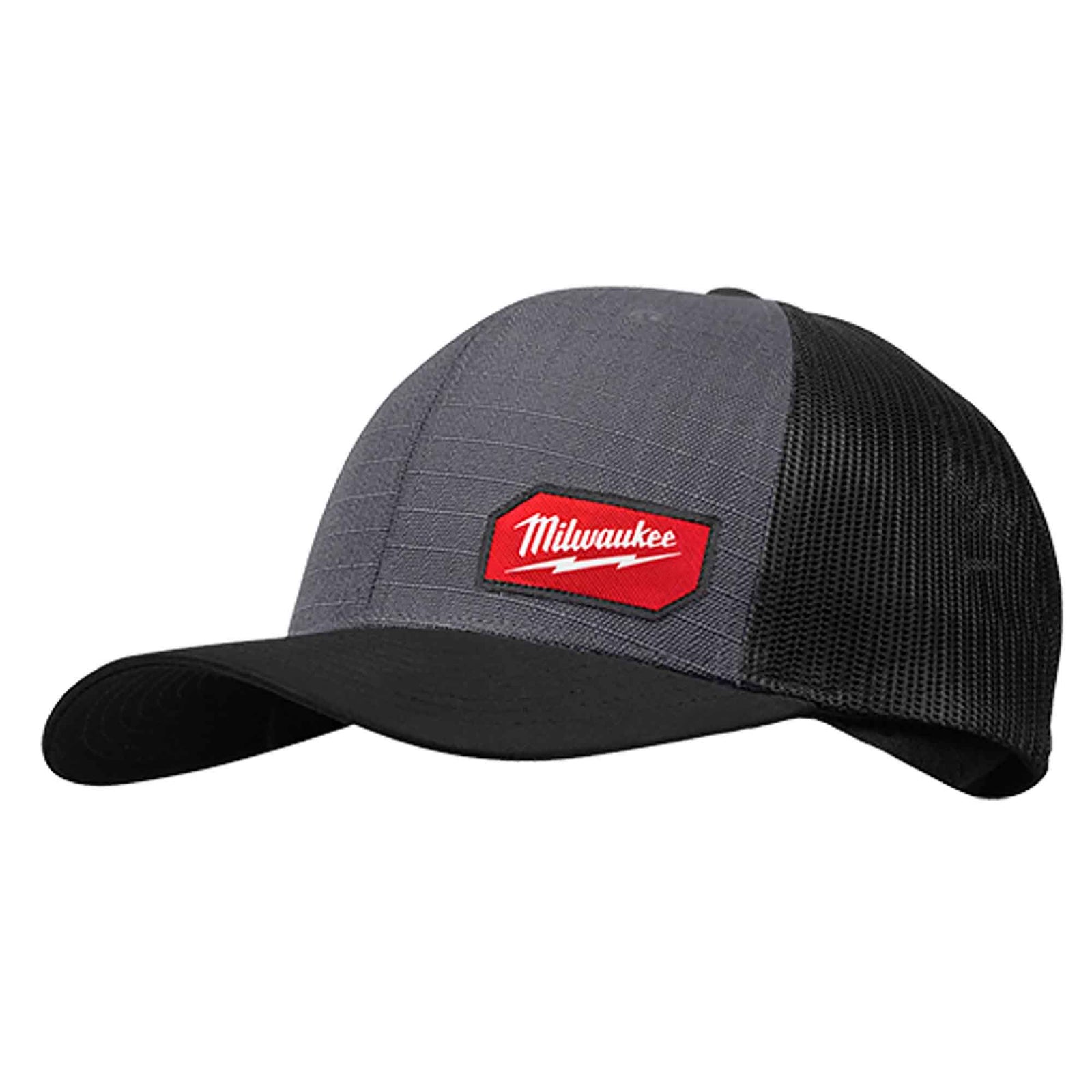 Casquette Gridiron de style camionneur ajustable à l'arrière, gris