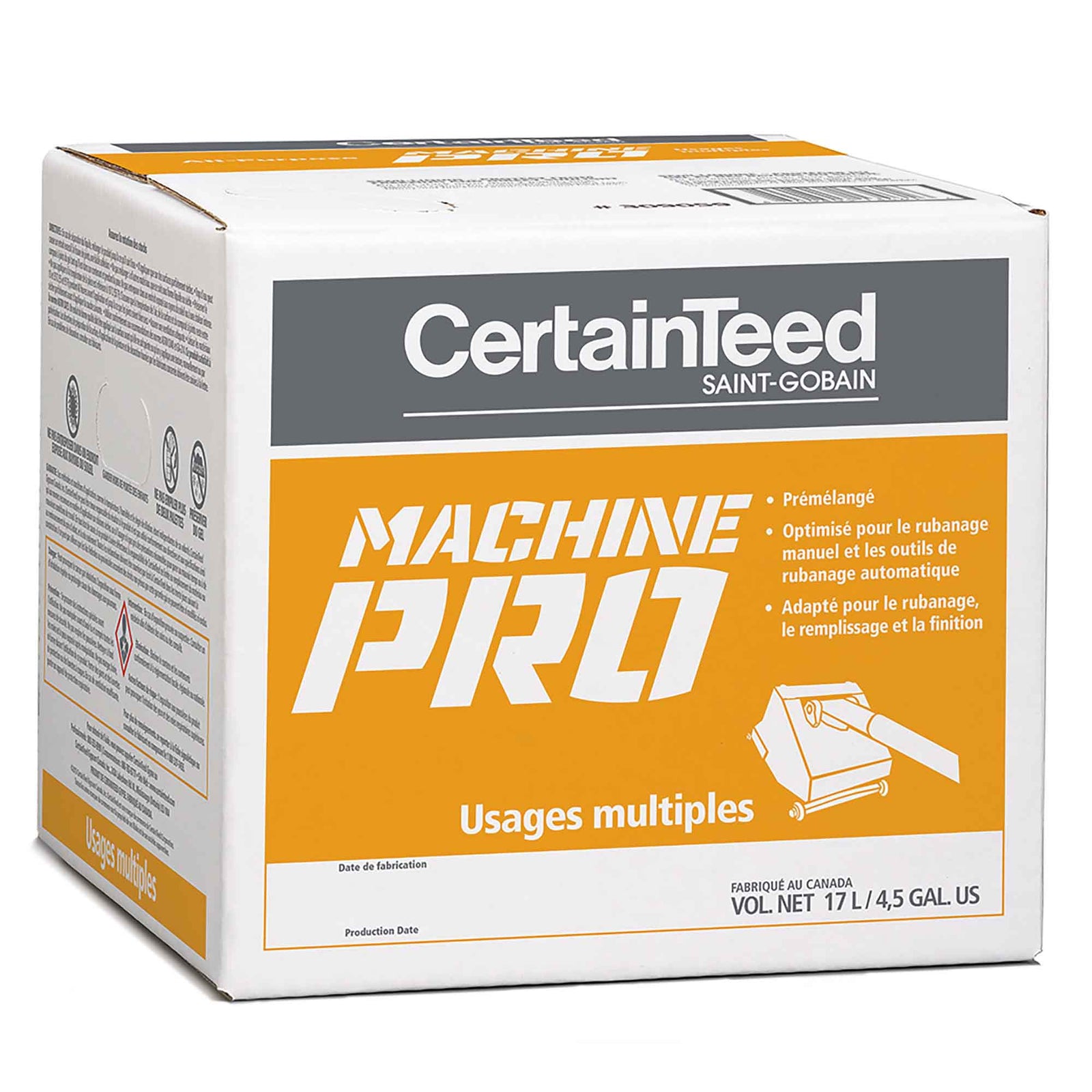 Composé à joints prémélangé à usages multiples Machine Pro, 17 L