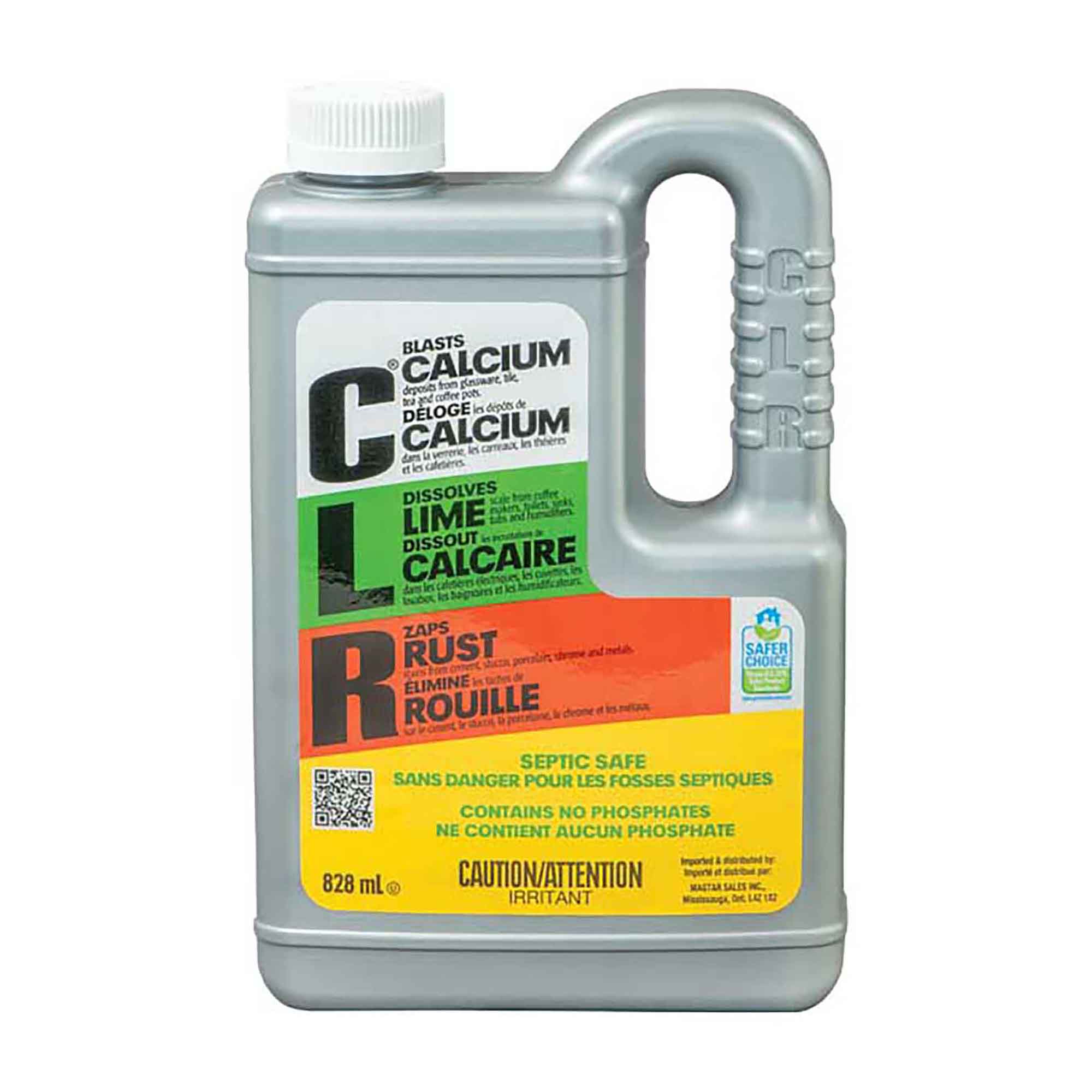 Nettoyant contre le calcium, calcaire et rouille, 828 ml