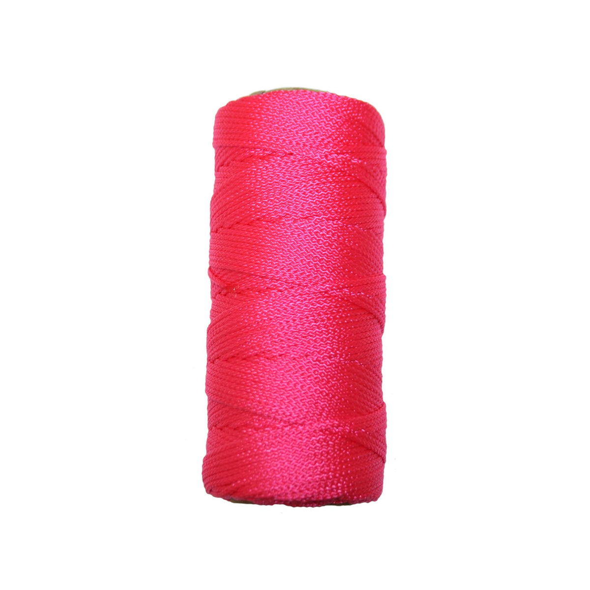 Ficelle de maçon en nylon tressé #18, rose - 500&#39;