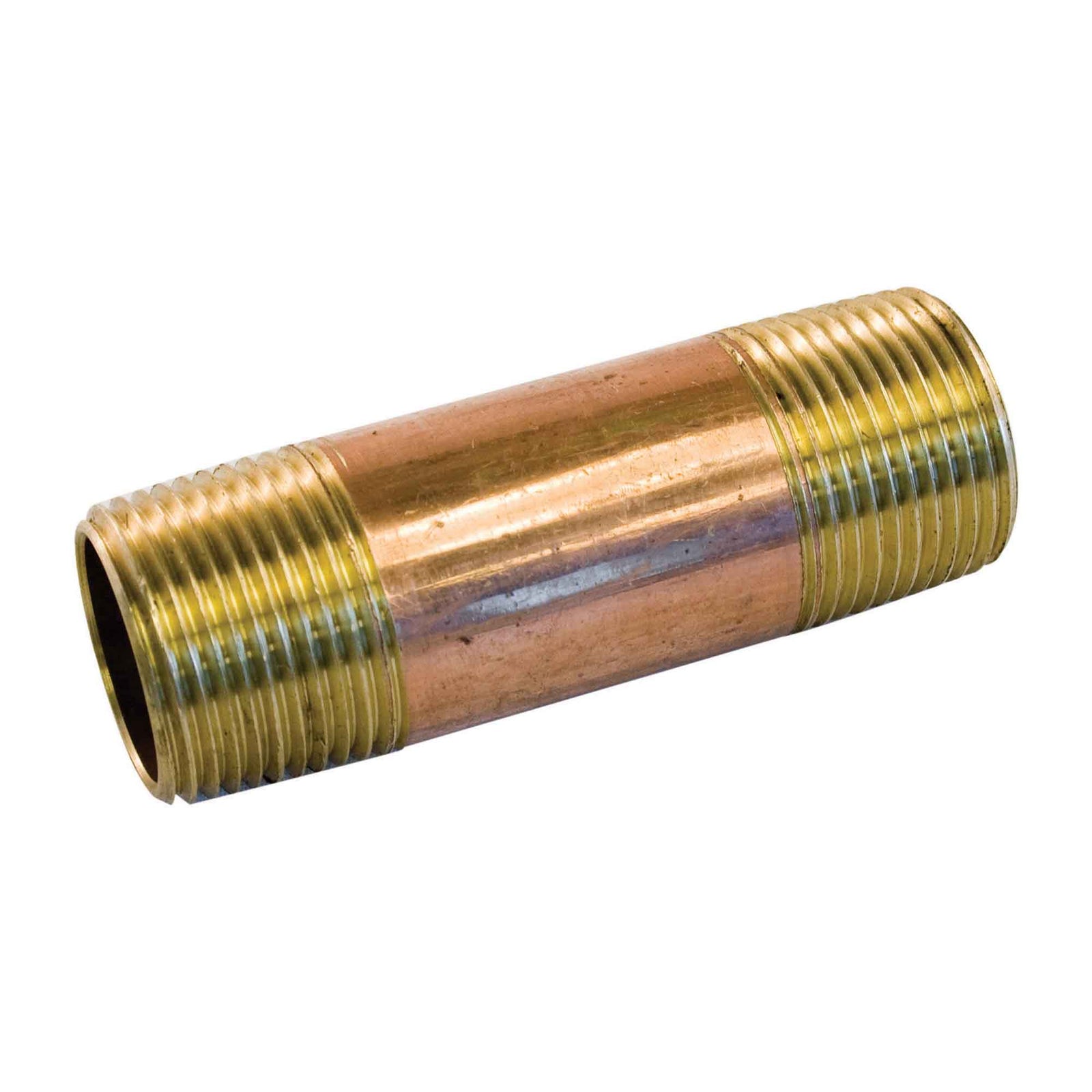 Mamelon à visser en laiton, 1/4" x 3"