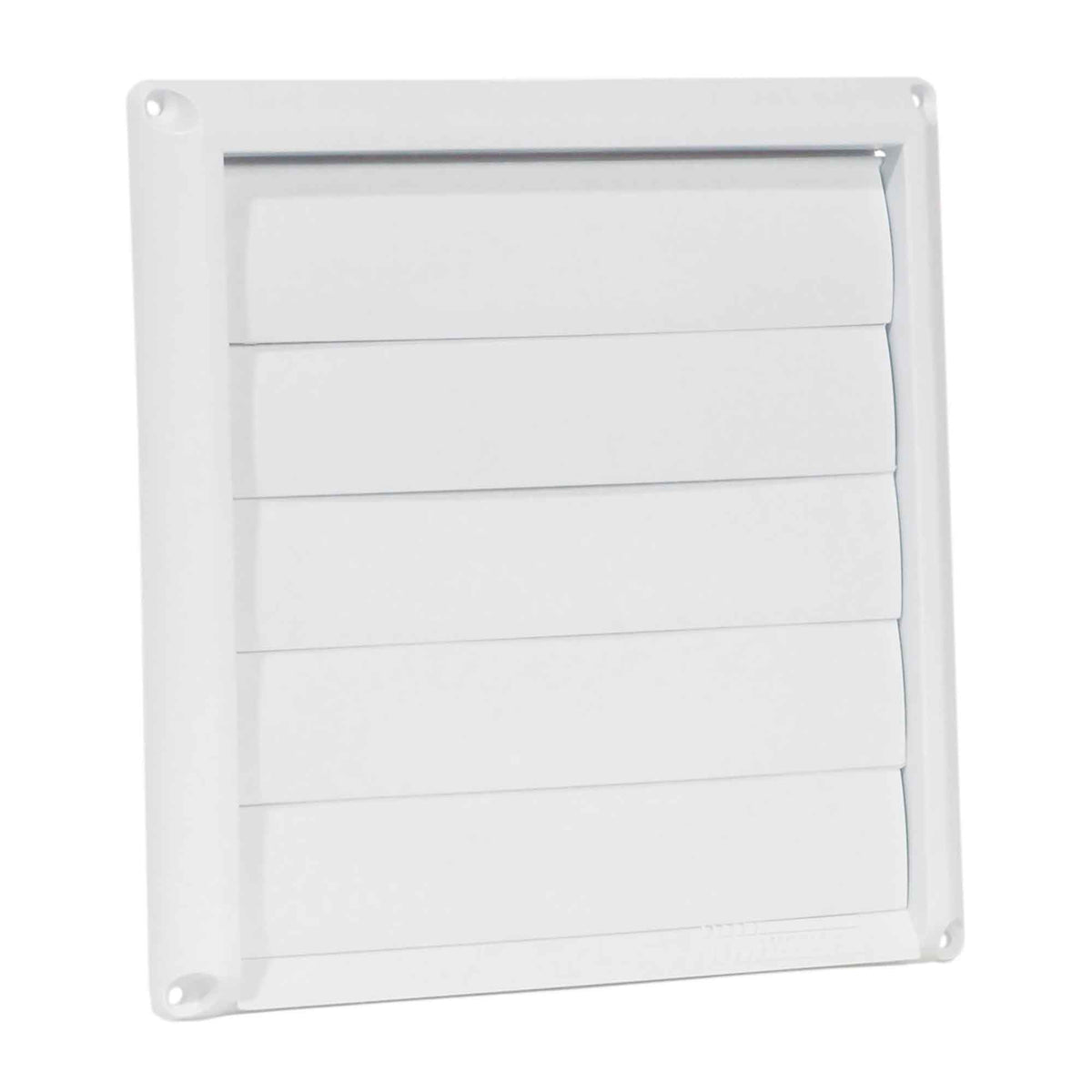 Capuchon de ventilation haut de gamme avec grille, 5'' (blanc)