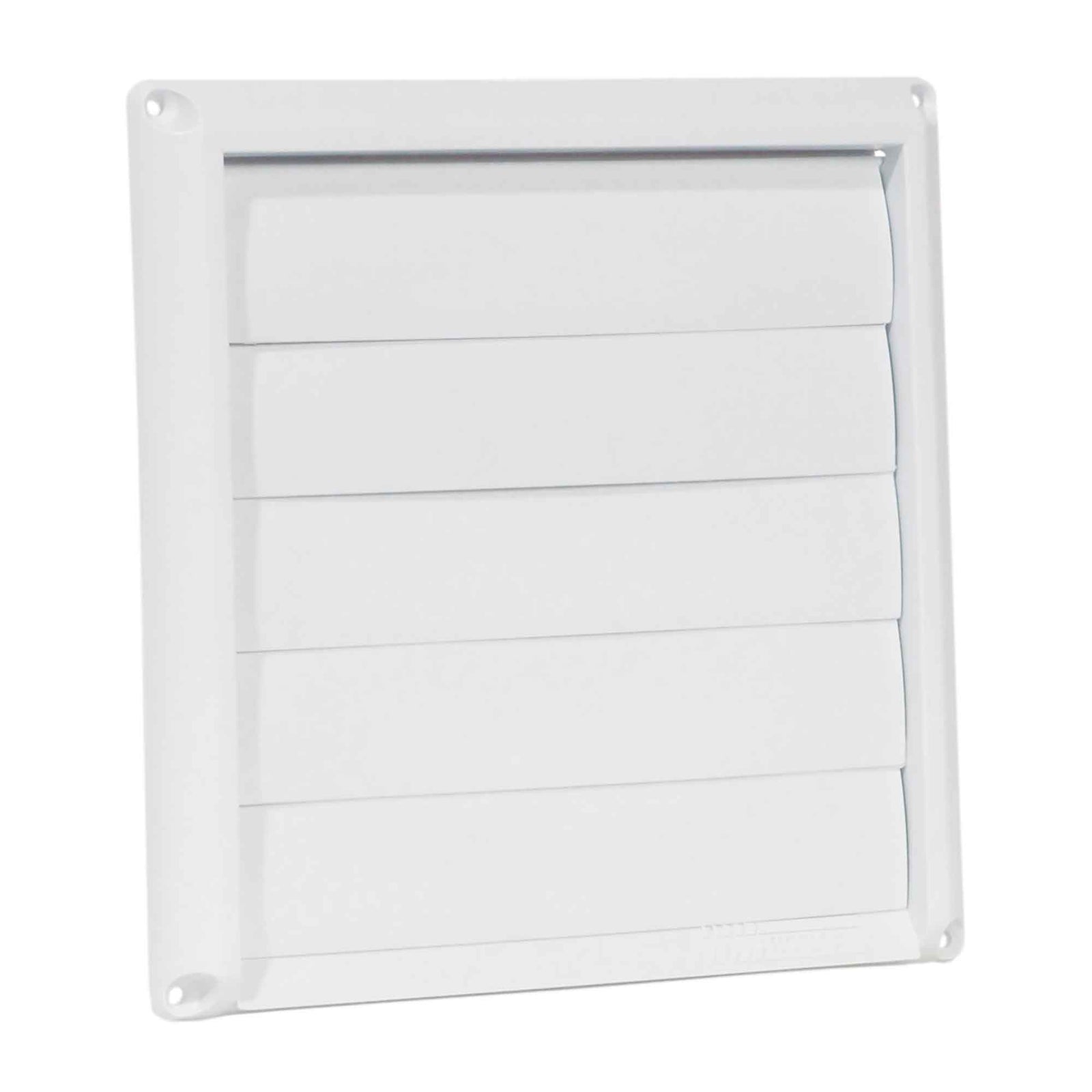 Capuchon de ventilation haut de gamme avec grille, 5'' (blanc)