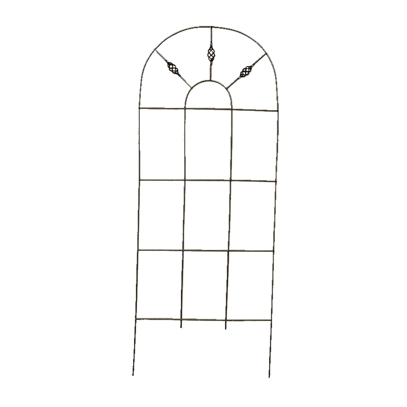 Treillis en forme d'arche de style vénitien, 60" x 24"