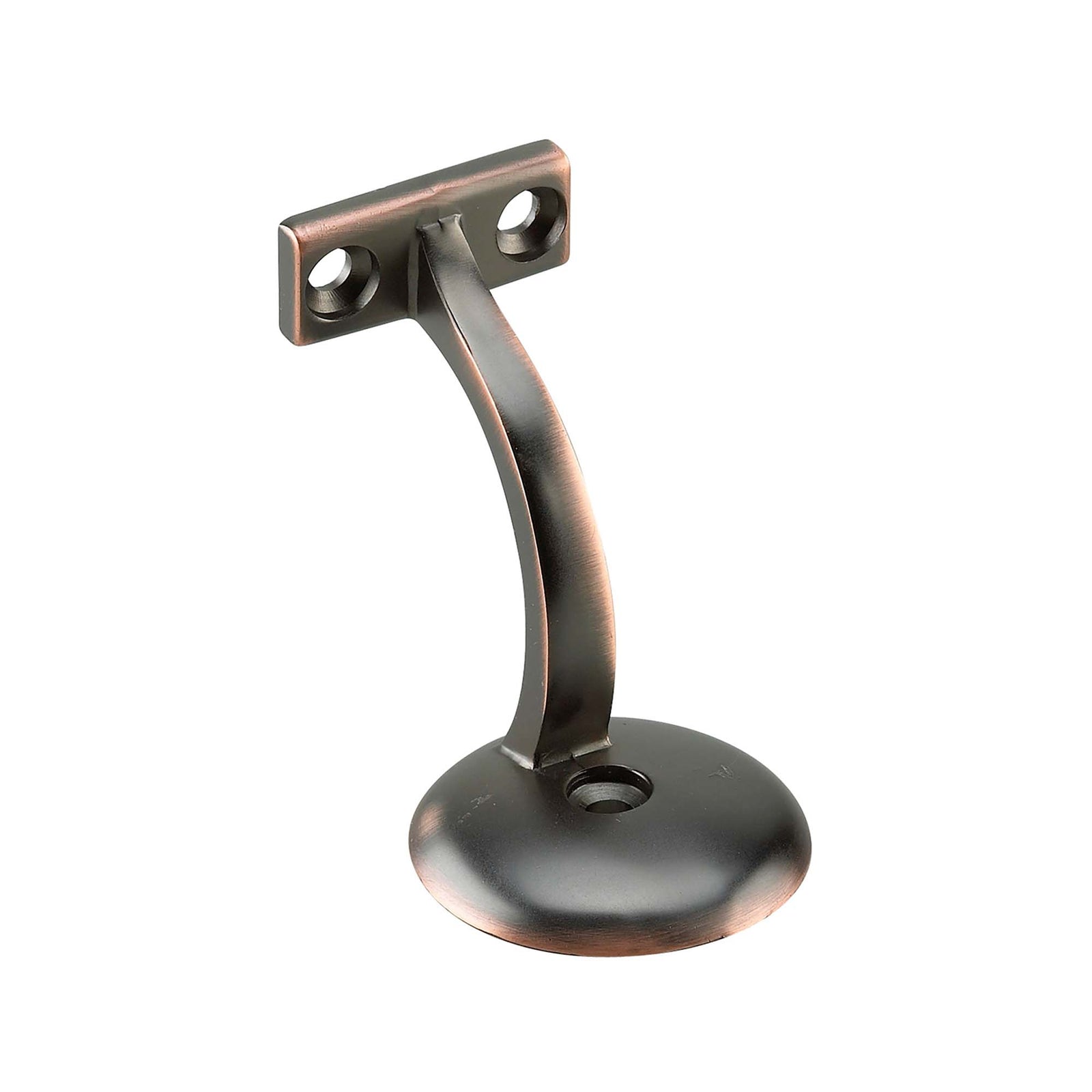 Support robuste pour main courante de 3'', bronze huilé