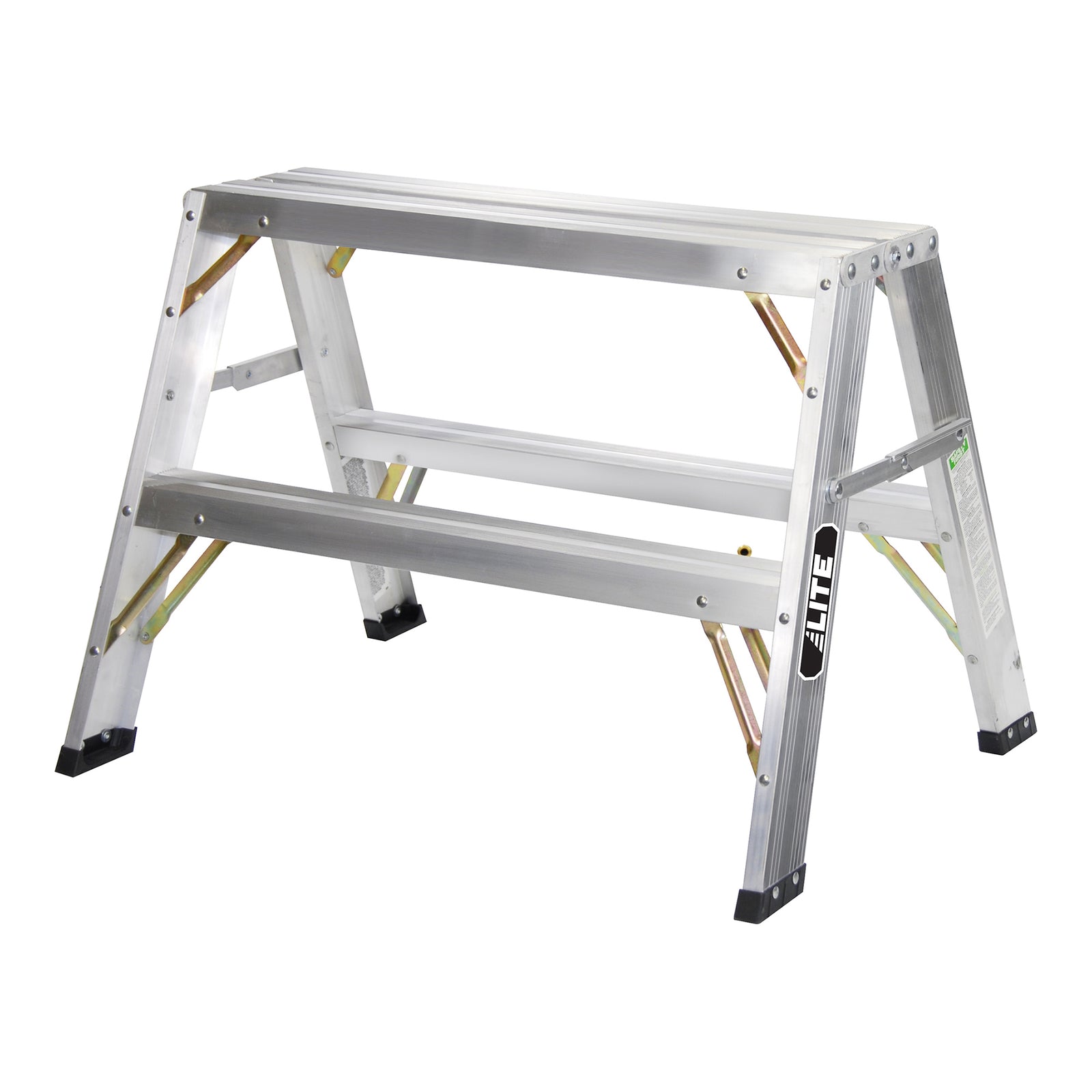 Escabeau / chevalet LITE robuste en aluminium, 2' (grade 1)