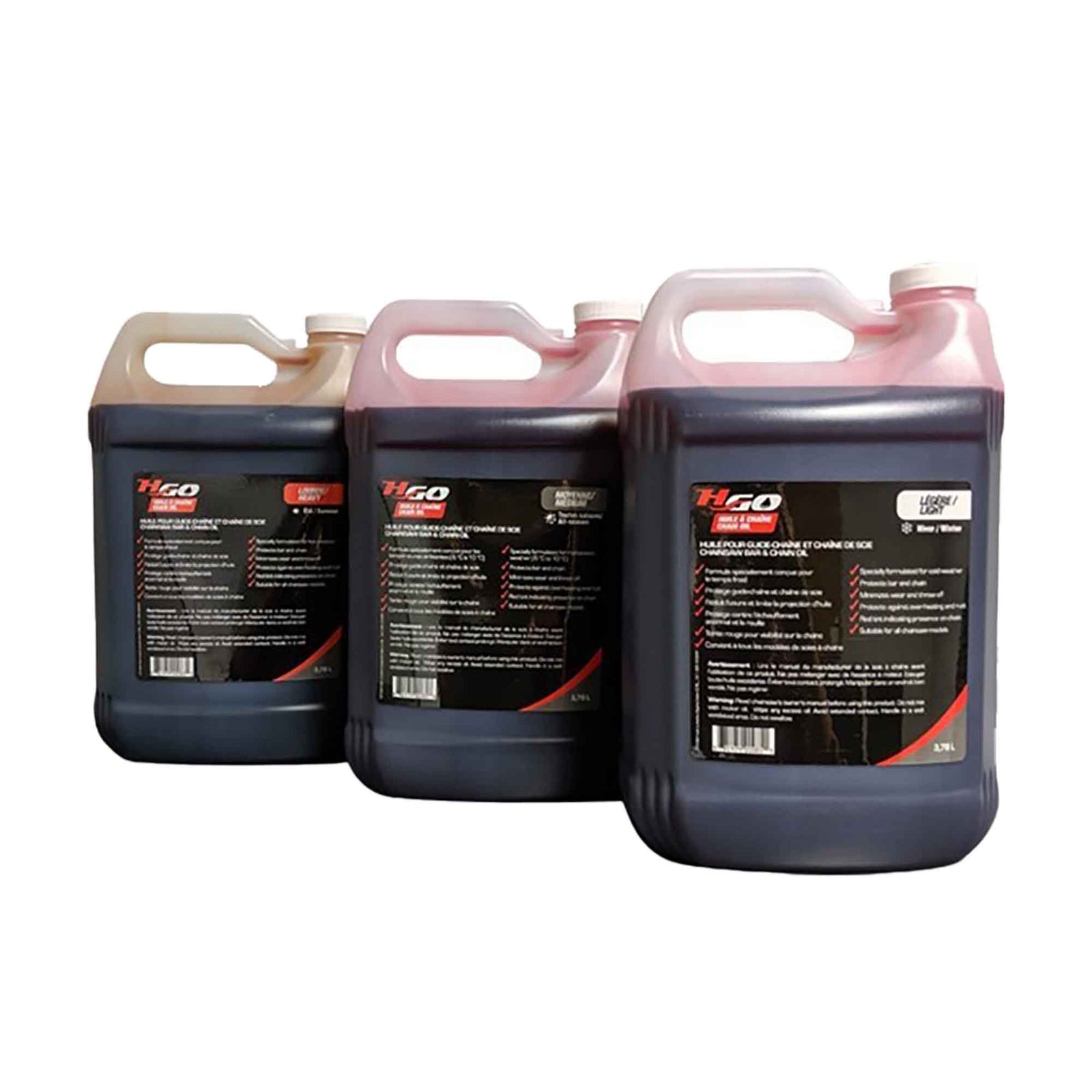 Huile pour scie à chaîne moyenne, 3,78 L