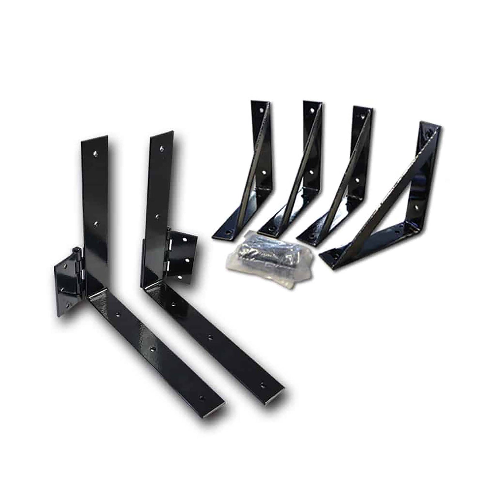 Ensemble pour barrière ultra-robuste, noir