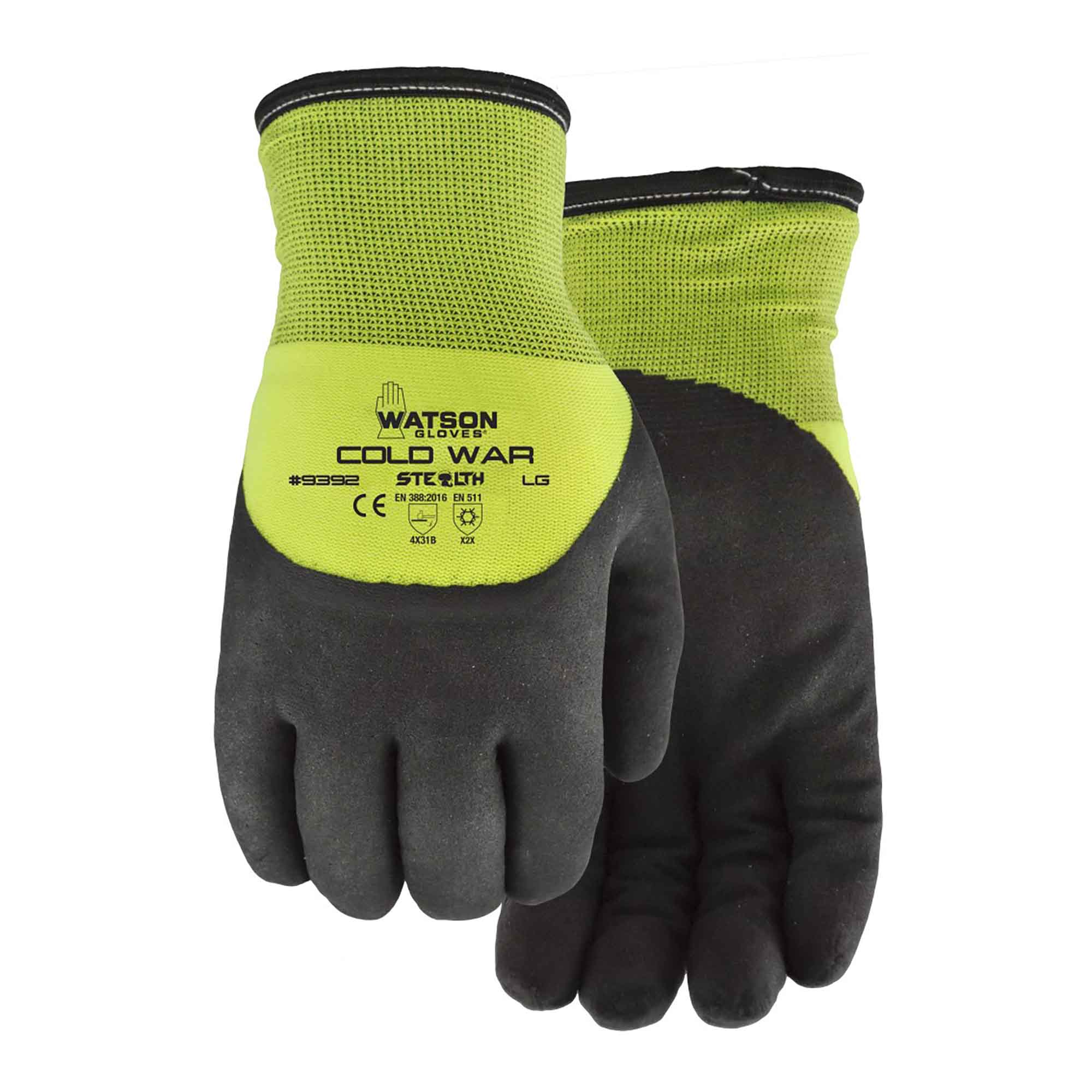 Gants de travail d'hiver Stealth Cold War, grand