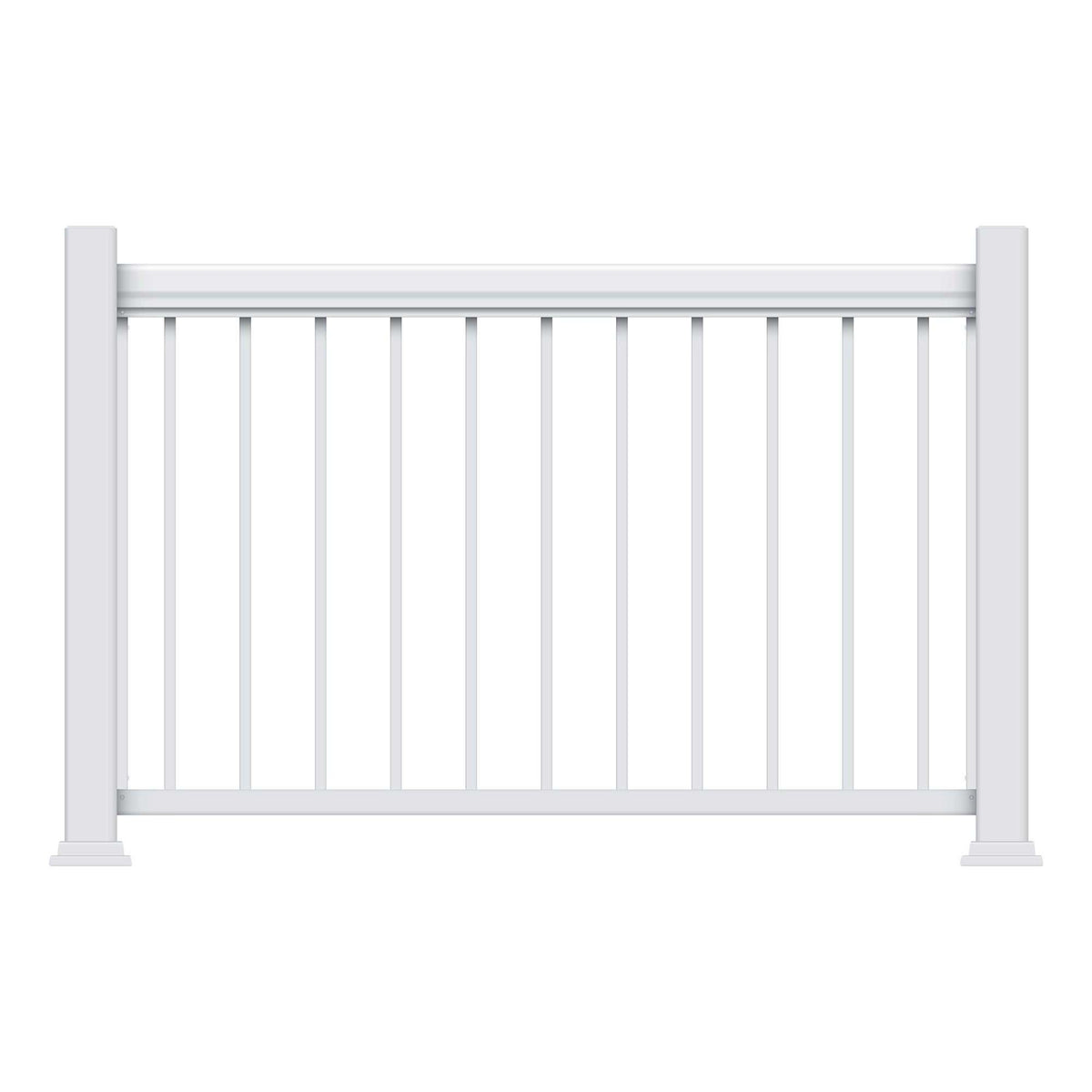 Ensemble de rampe Legacy blanc, 42'' x 46'' 