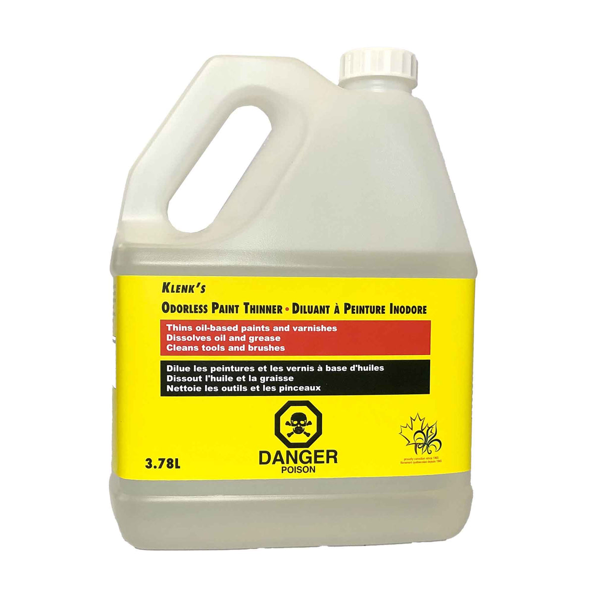 Diluant à peinture inodore, 3,78 L