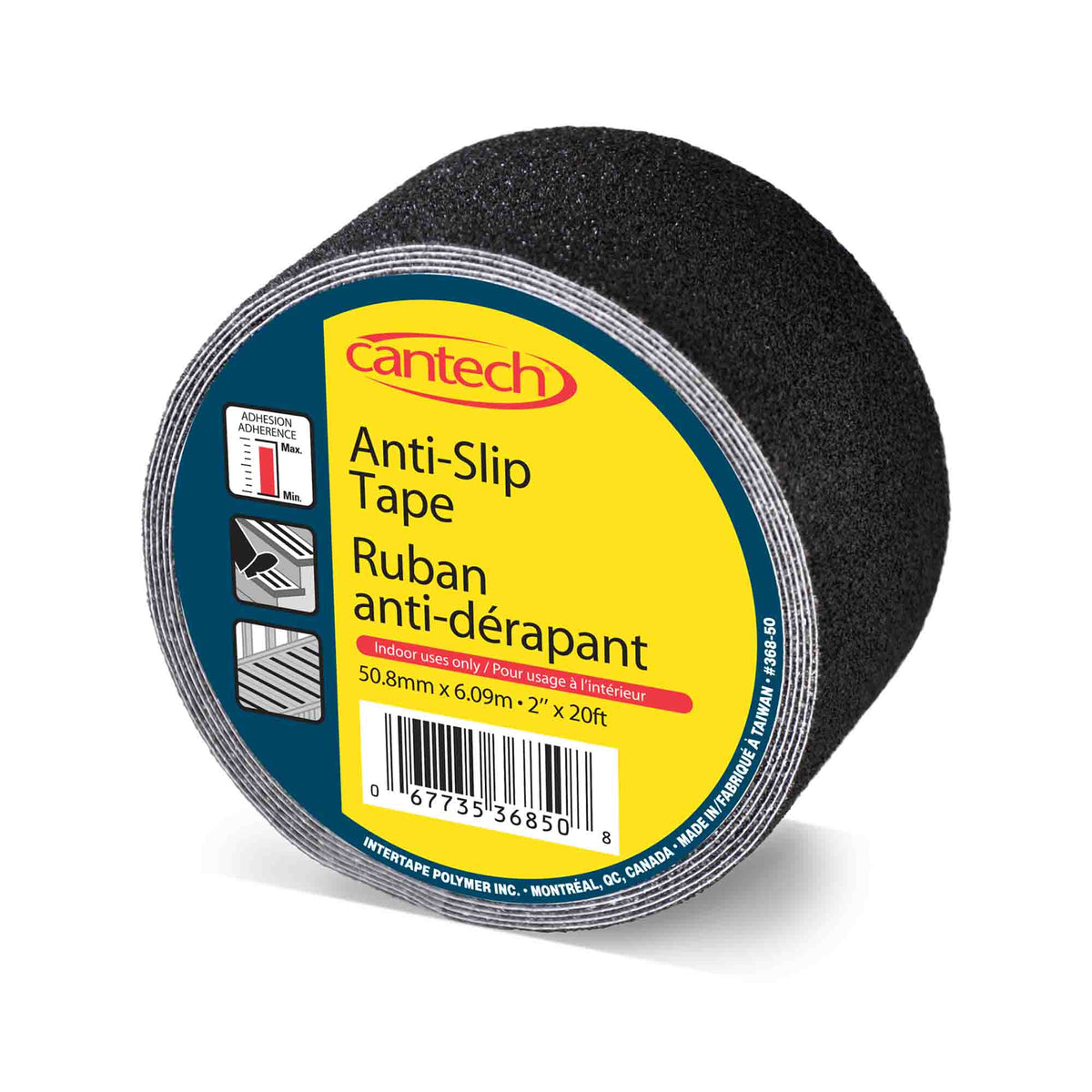 Ruban antidérapant, 2'' x 20'