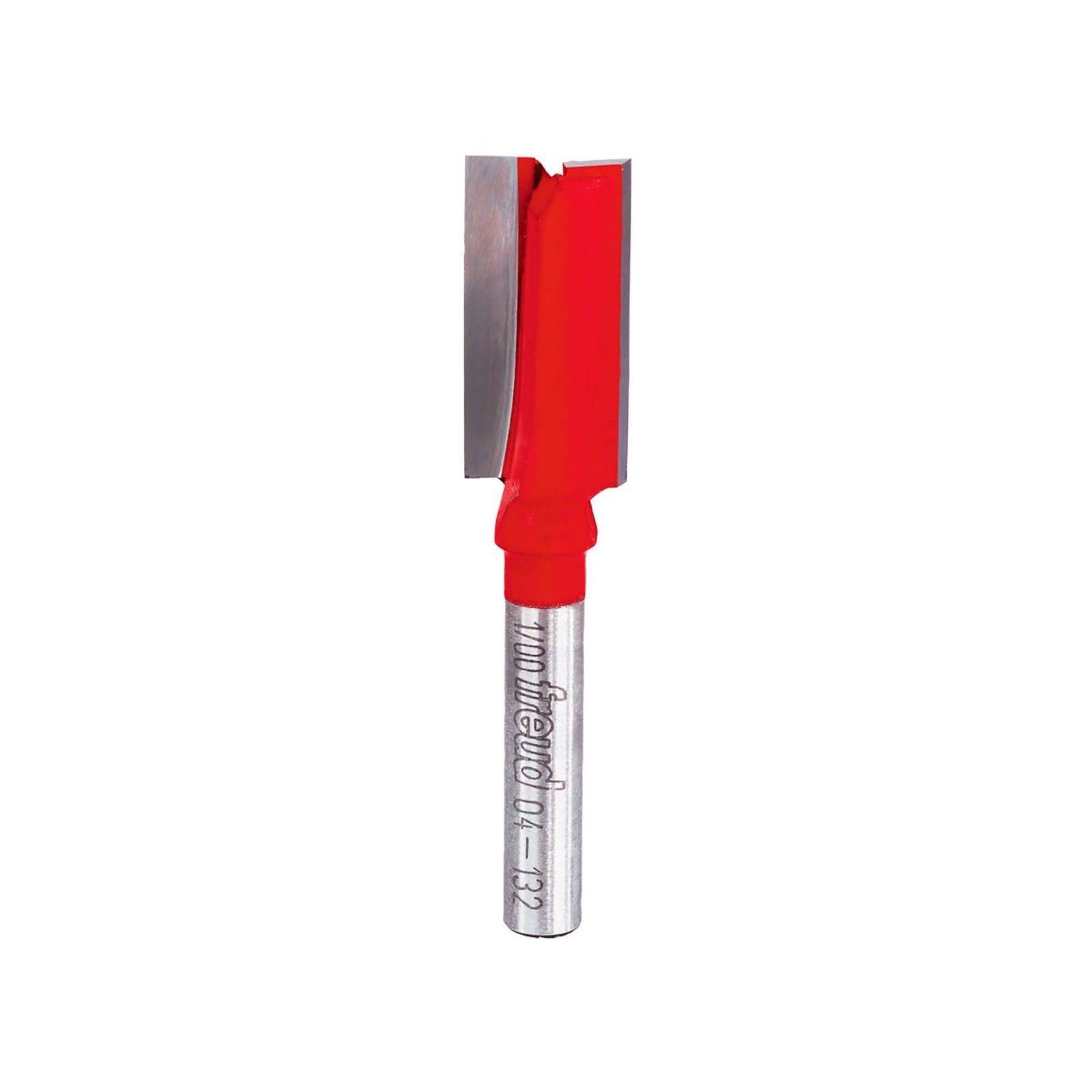 Mèche de toupie droite de 1/2" x 1" à 2 tranchants au carbure, tige 1/4"