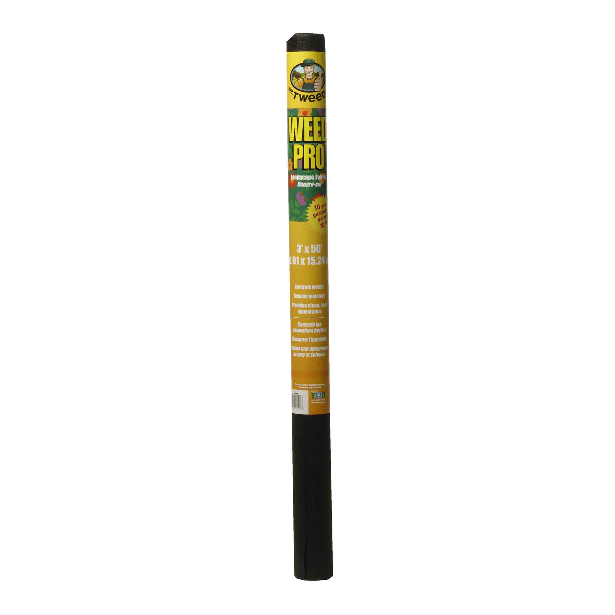 Couvre-sol Weed Pro, 3' x 50'