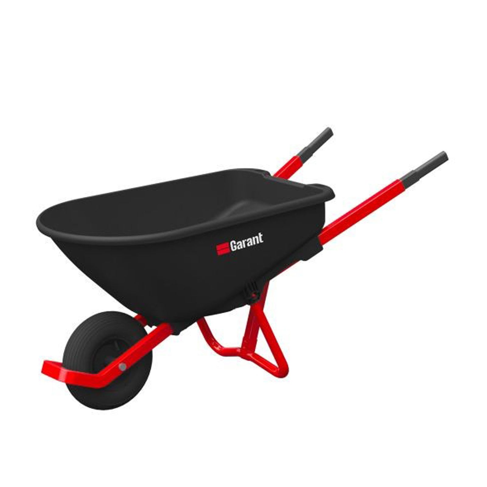 Brouette compacte avec roue de 12'', 4 pi3