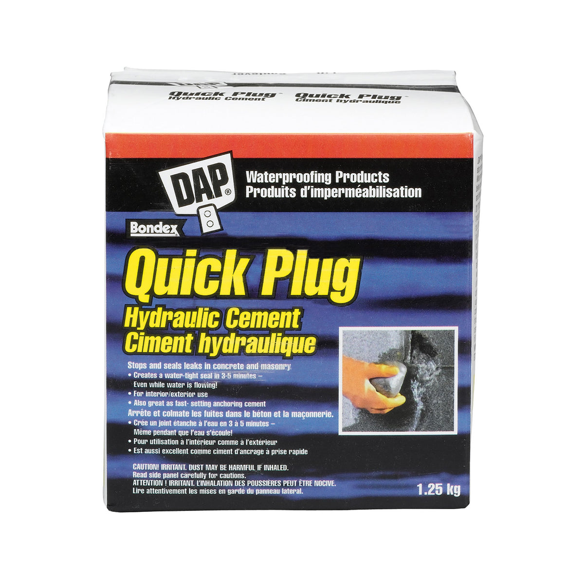 Ciment hydraulique Quick Plug, 1,25 kg