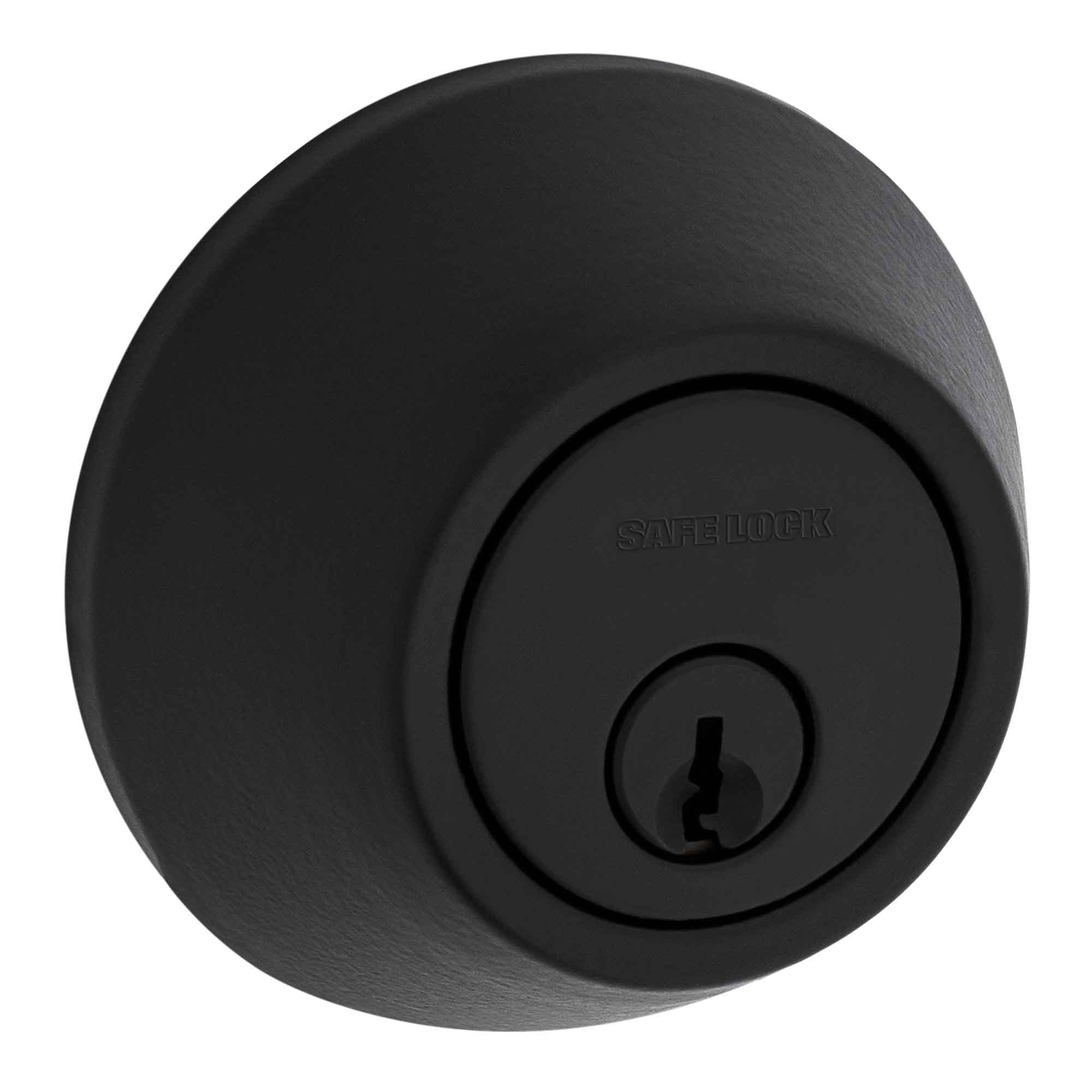 Pêne dormant Safe Lock, noir mat