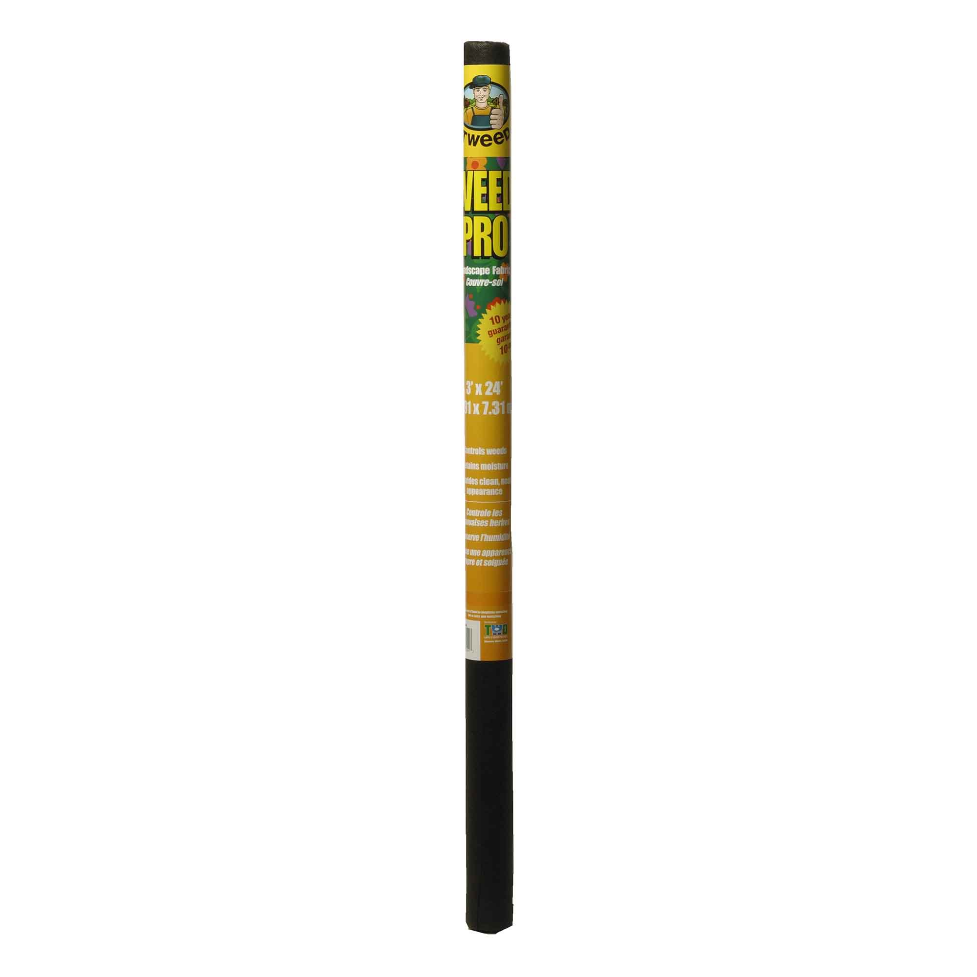 Couvre-sol Weed Pro, 3' x 24'