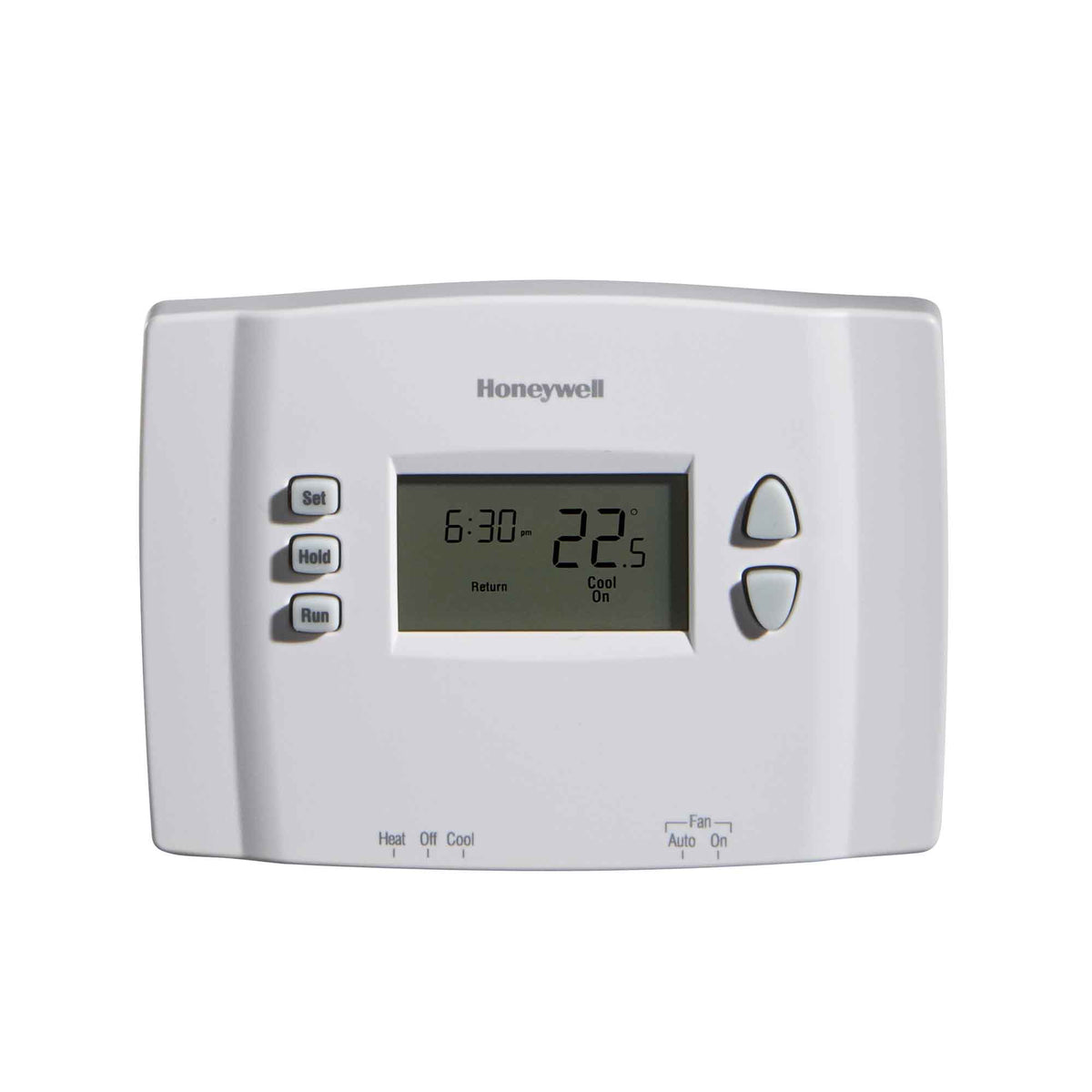 Thermostat digital programmable blanc, pour systèmes de chauffage et de climatisation 24 V 