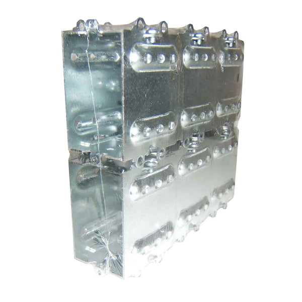 Groupable Rectangular Electrical Box for 1 Device, 2-1/2