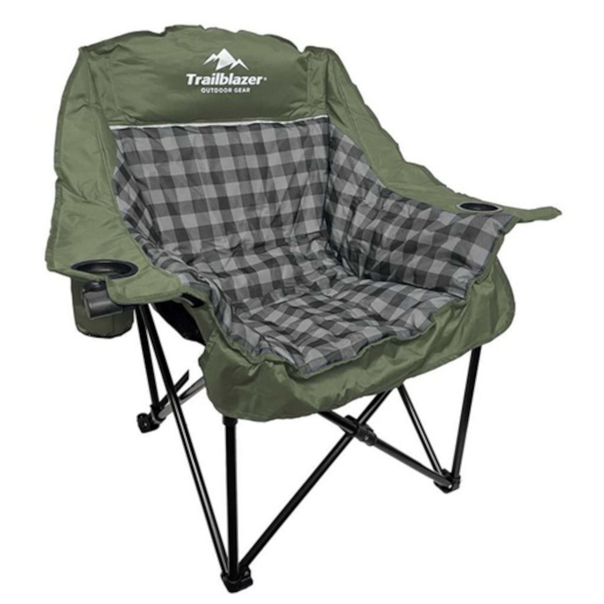 Fauteuil club chauffant de luxe - vert