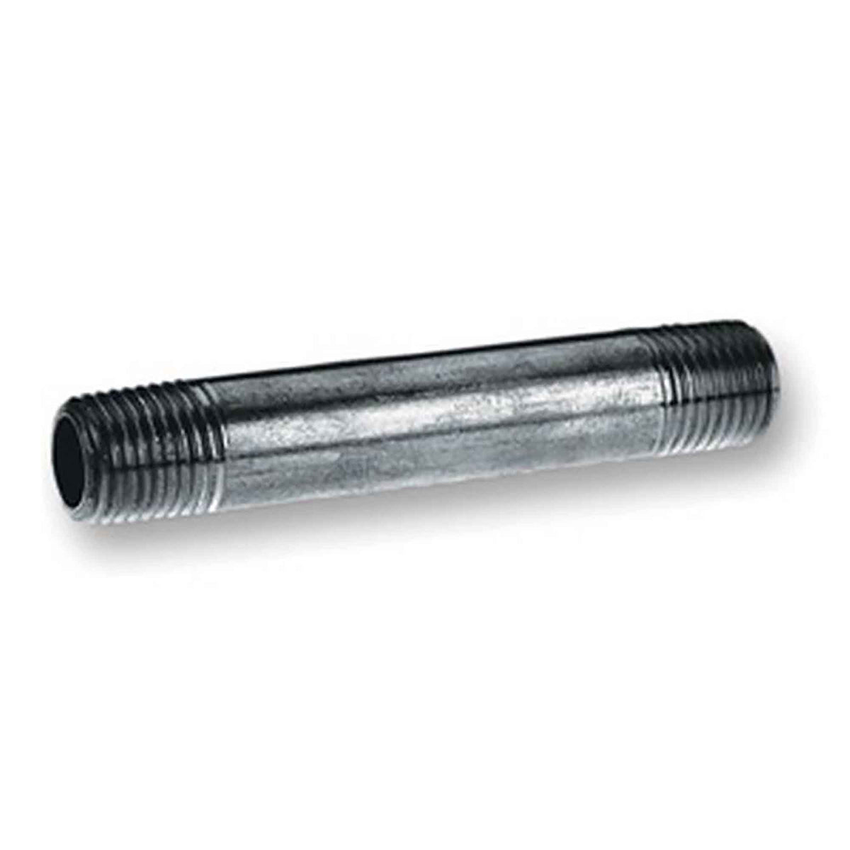 Mamelon en acier galvanisé, 1-1/4" x 3-1/2"