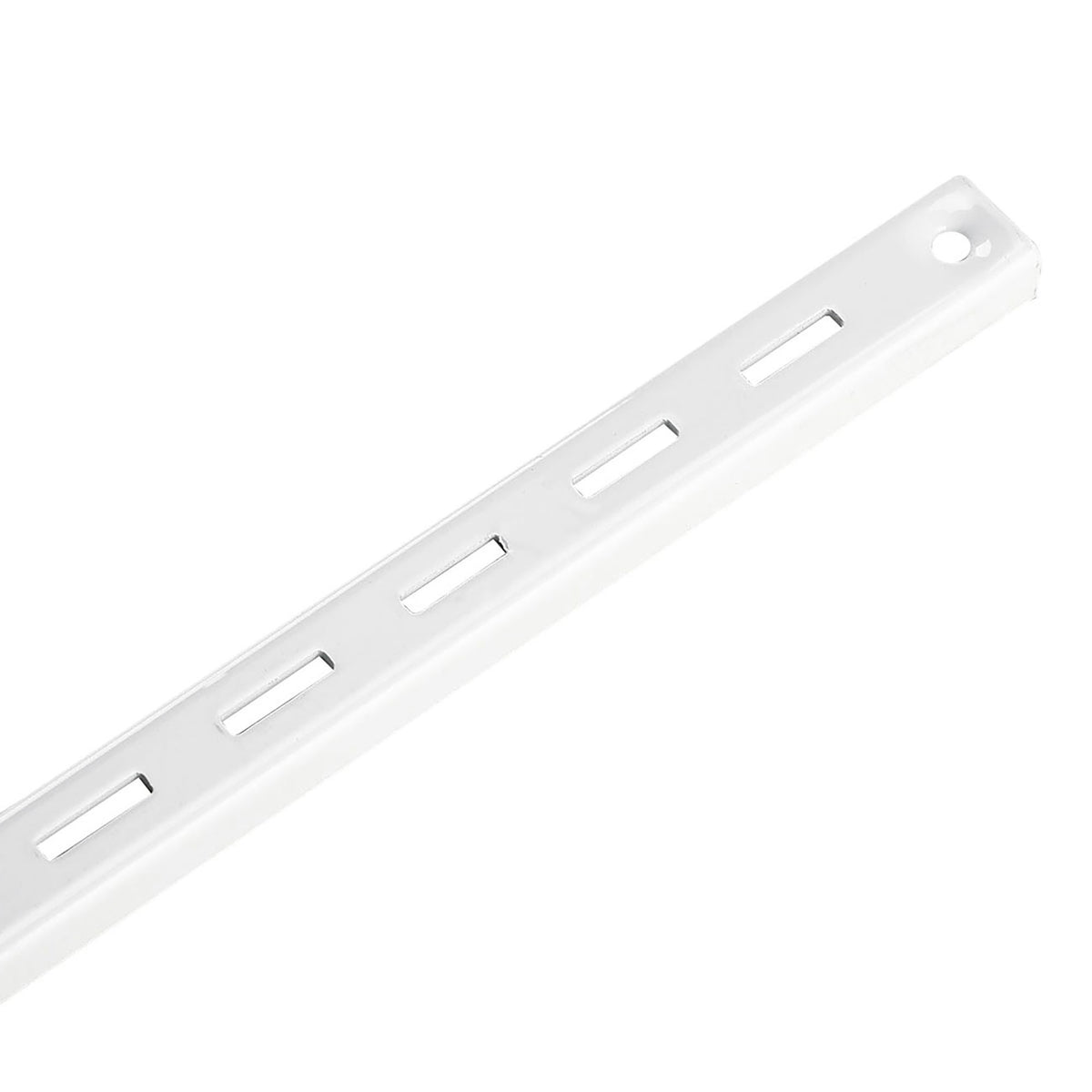 Crémaillère blanche pour étagère, 4'