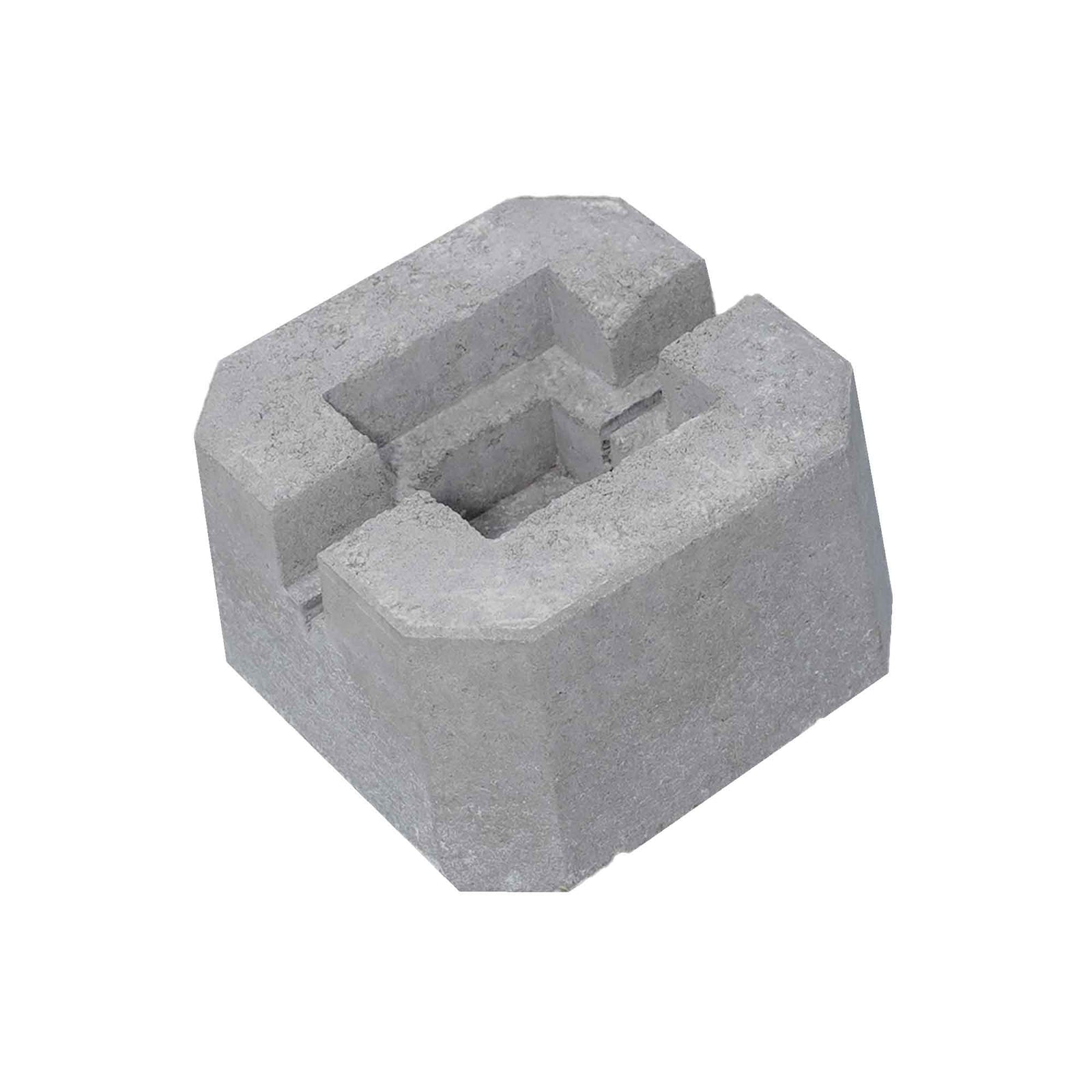 Duo Patio bloc gris, 6'' x 6'' et 4'' x 4''